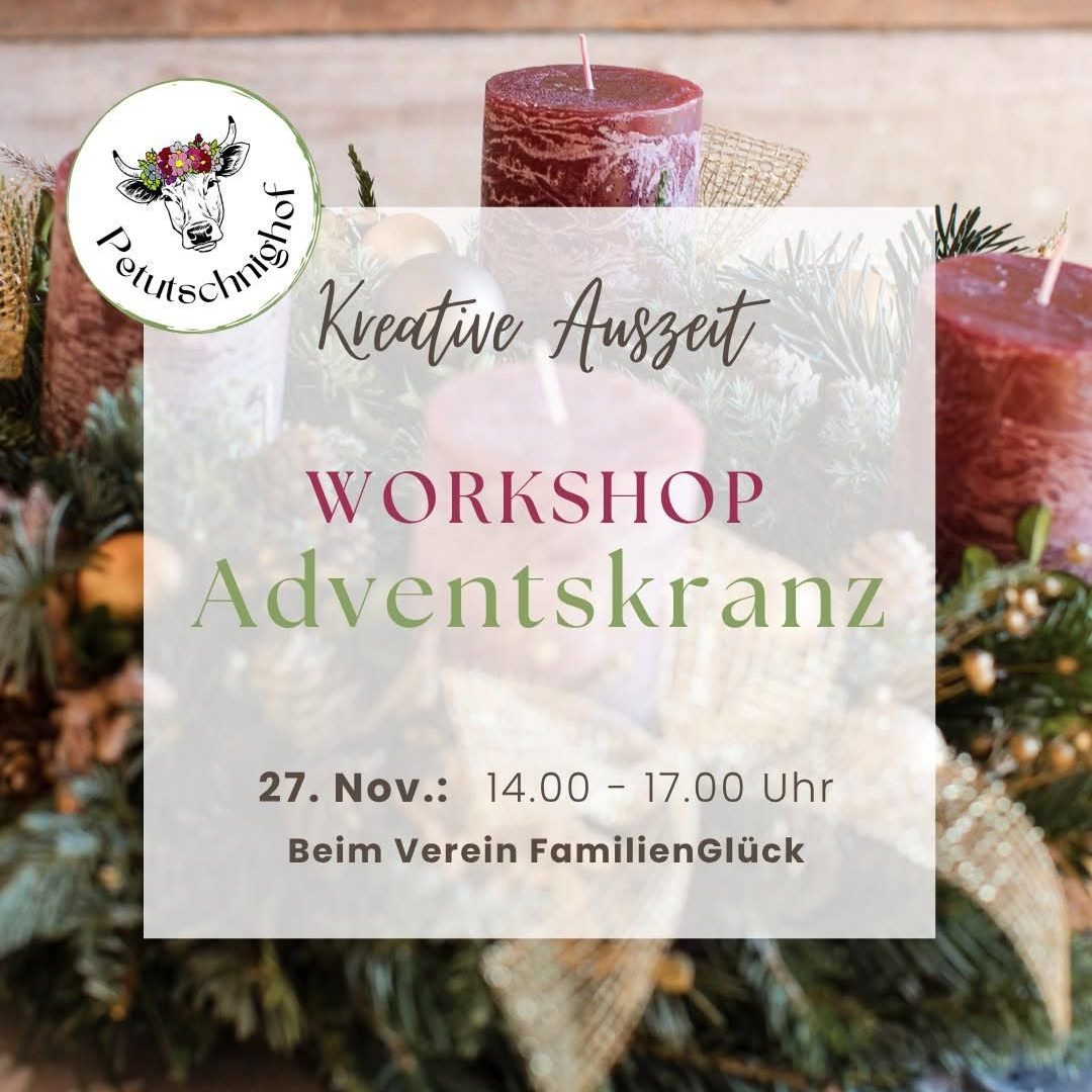 Binde deinen Adventskranz!